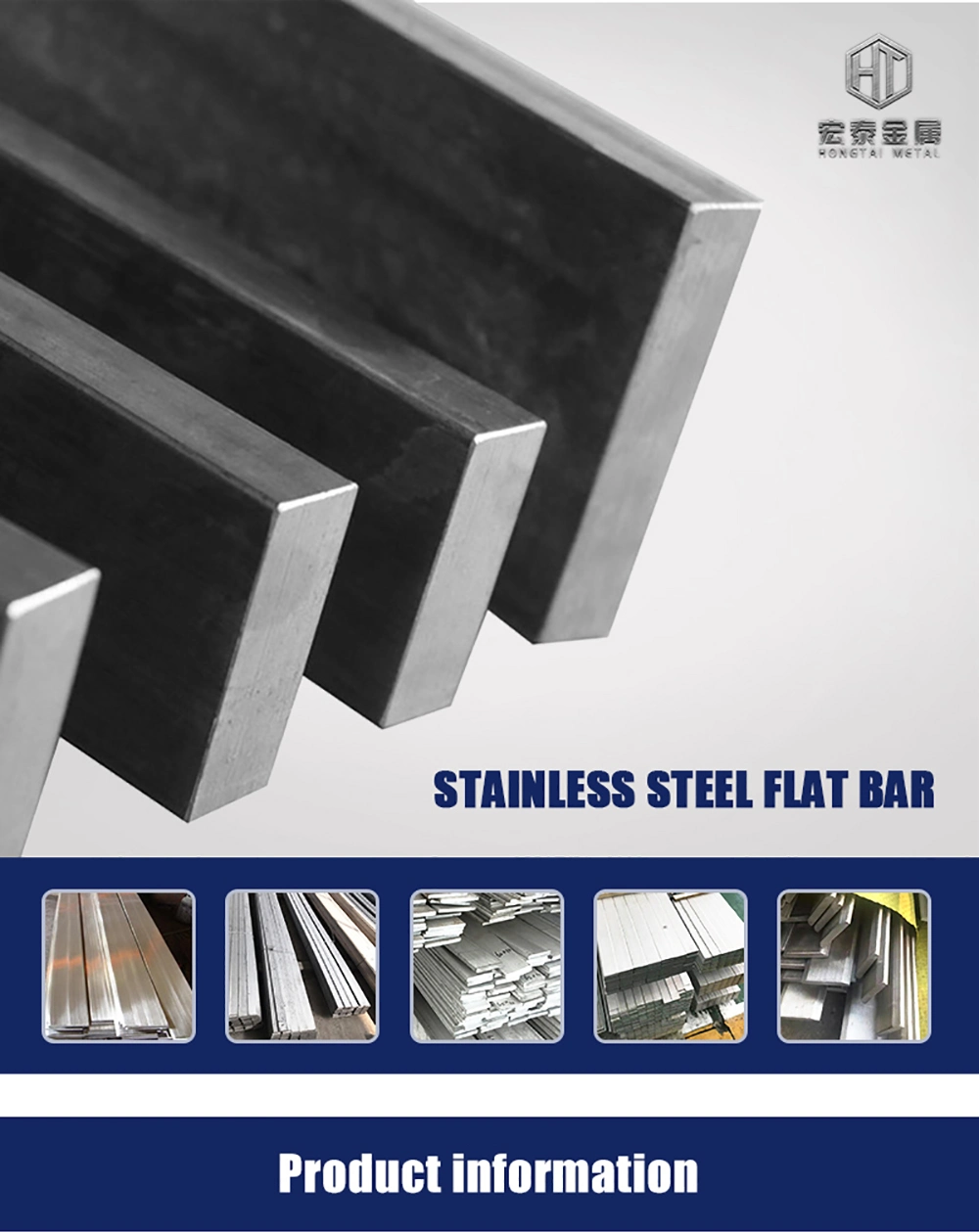 Stainless Steel Bright Black Round Bar, Flat Bar, Angle Bar, Square Bar, Roll Bar, Solder Bar Building Material