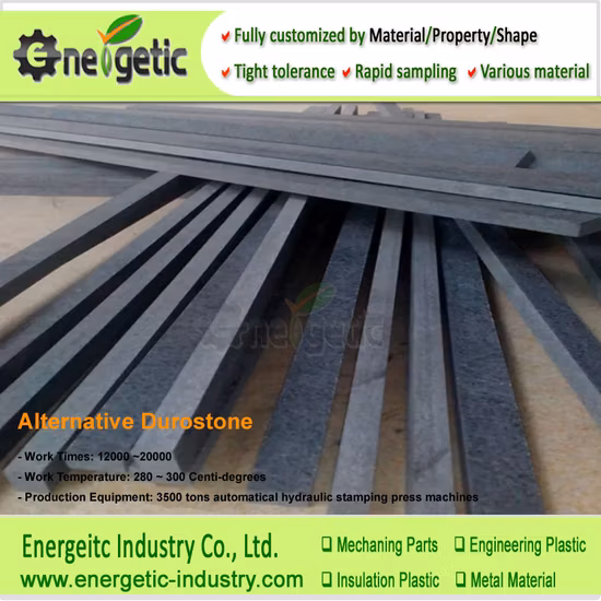 Materiale Durostone spesso 2-30 mm con resistenza alle alte temperature Foglio di Durostone nero per fissaggi SMT Materiale Durostone Materiale per pallet con saldatura ad onda Wa